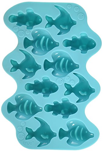 Parad-Ice Fish Silicone Mold and Ice Cube Tray- Candy, Soap, Toy, DIY by TrueZoo