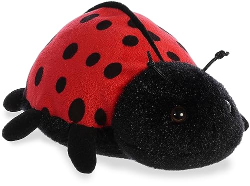 Aurora® Adorable Mini Flopsie™ Ladybug-Ladybird™ Stuffed Animal - Playful Ease - Timeless Companions - Red 8 Inches