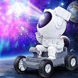 Homspal Astronaut Galaxy Projector，Night Light for Kids，Star Projector with Timer and Remote, Starry Nebula Ceiling LED Lights for Bedroom, Gifts for Girls and Teens