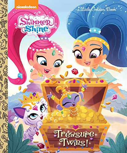 Treasure Twins! (Shimmer and Shine) (Little Golden Book)