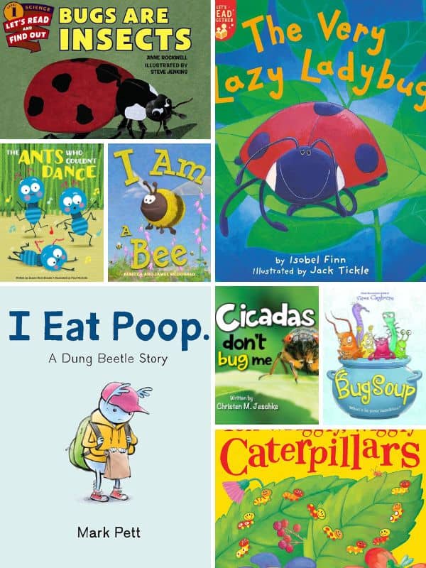 Books About Bugs for Preschoolers