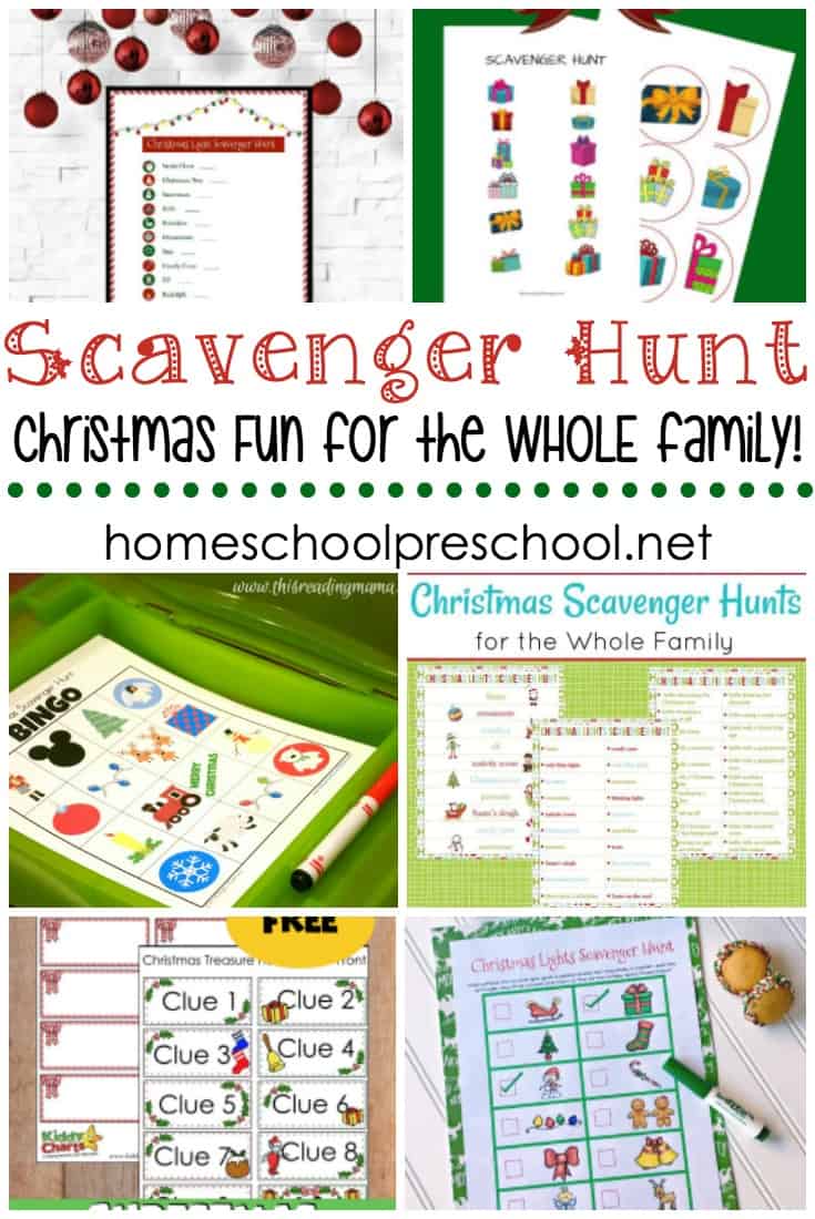 Start a new Christmas tradition this year. These Christmas scavenger hunt ideas are the perfect place to start! Indoor and outdoor ideas for the family.