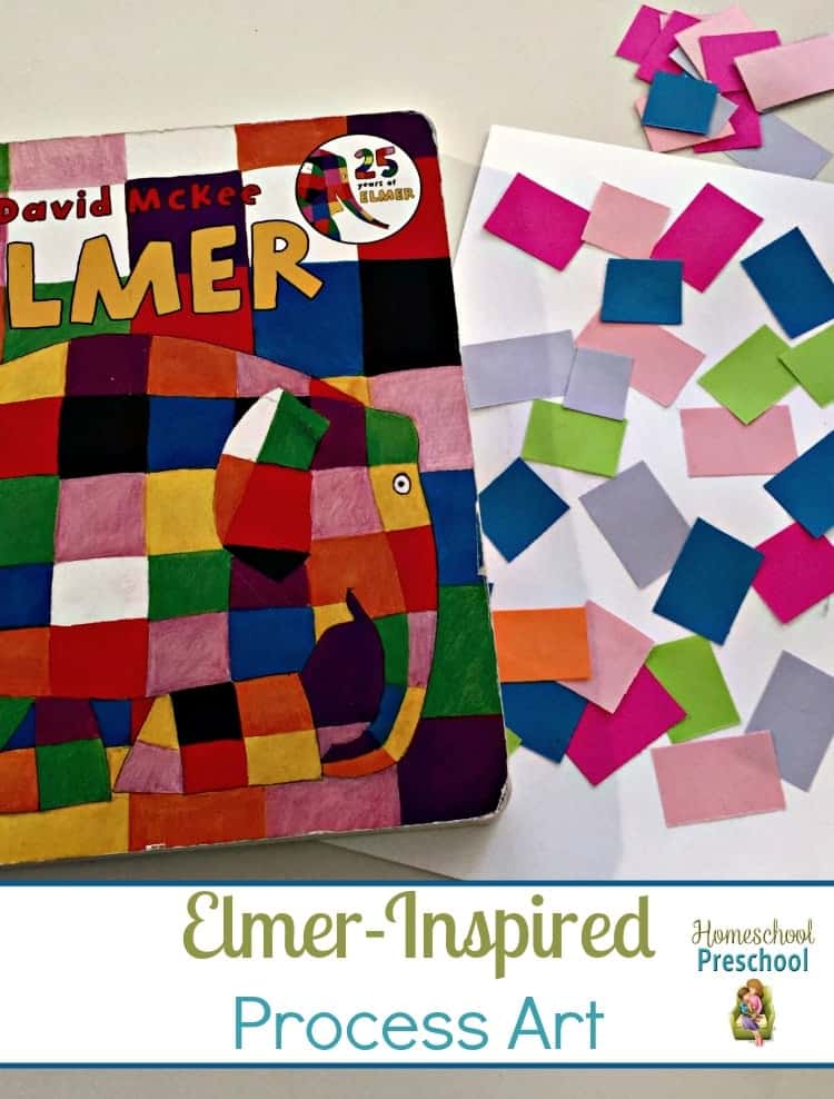 Elmer-Inspired Mosaic Art and Printable