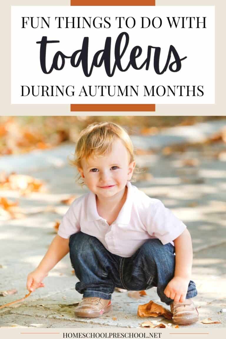 Fall Things to Do with Toddlers