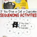 If You Give a Cat a Cupcake story sequencing cards are a great way to help students retell their favorite story! Four card styles allow for differentiation.