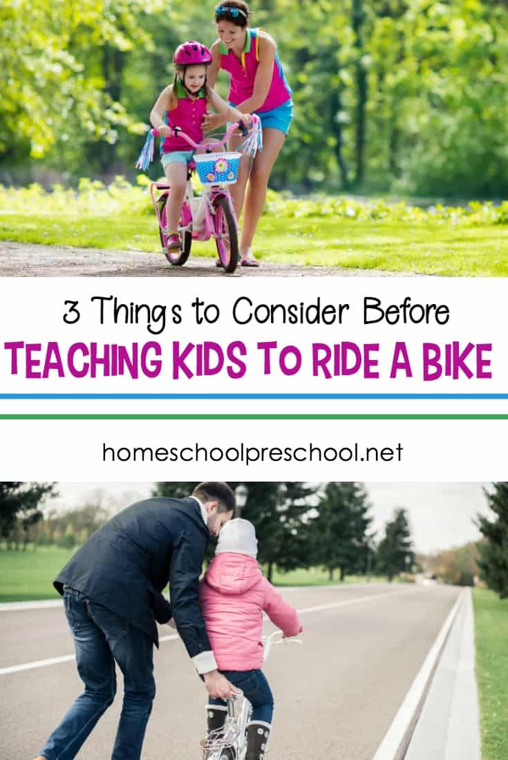 If you think your child is ready to take off the training wheels, here are things you should know about how to teach a kid to ride a bike.