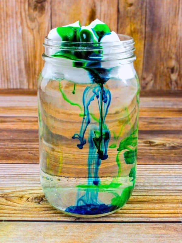 How to Make a Rain Cloud in a Jar