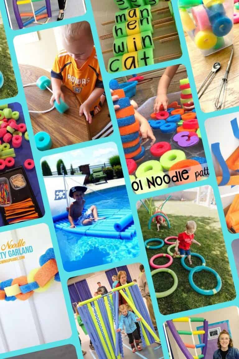 Play and Learn with These Pool Noodle Ideas