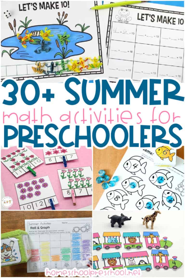 Summer Math Activities