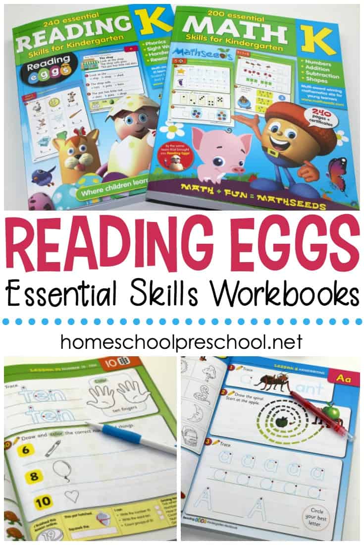 Reading Eggs Workbooks: A Review of Essential Skills Workbooks