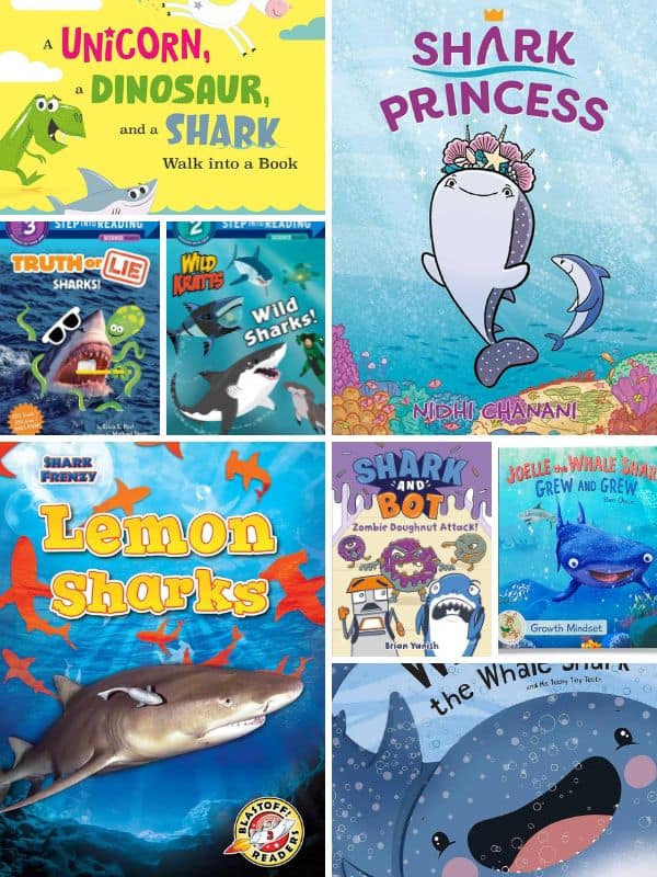 Shark Books for Kindergarten