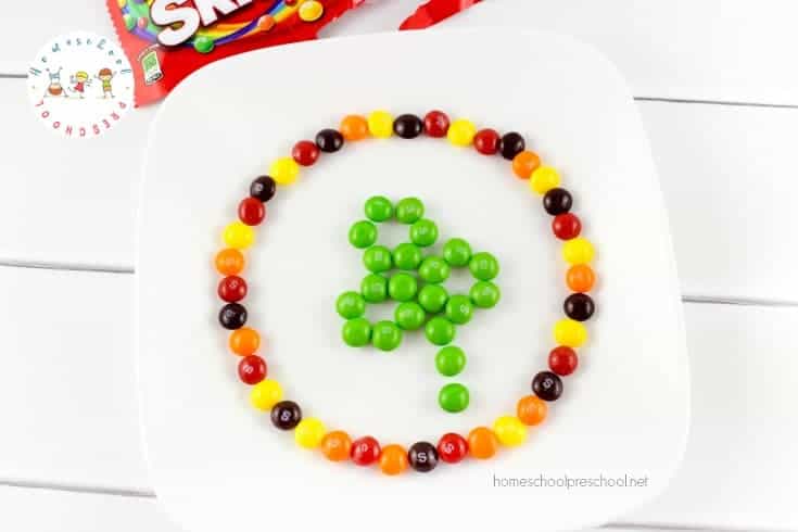 I love being able to incorporate the holidays into our homeschool lessons. This easy candy science project is perfect for St. Patrick’s Day!