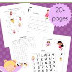 These fairies are here to make your preschool lessons more magical this spring. Be sure to download your Spring Fairies preschool printable learning pack today!