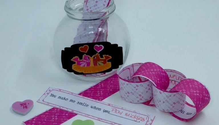 Valentine Countdown Chain for Kids