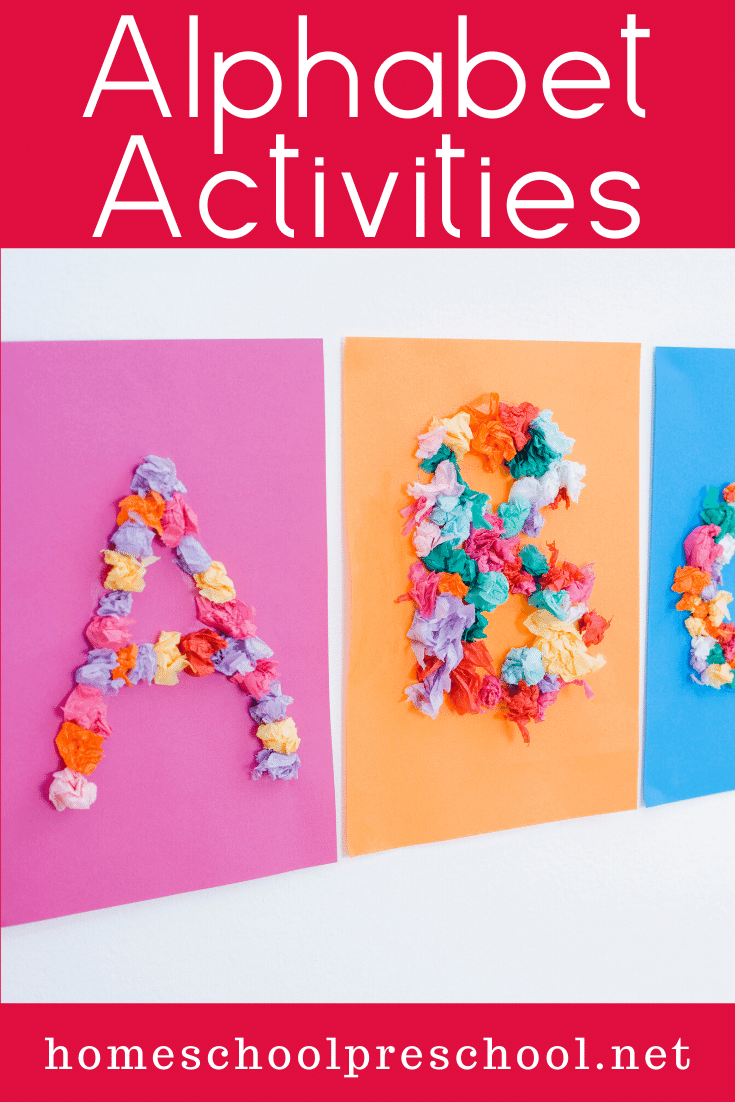 Preschool Alphabet Activities