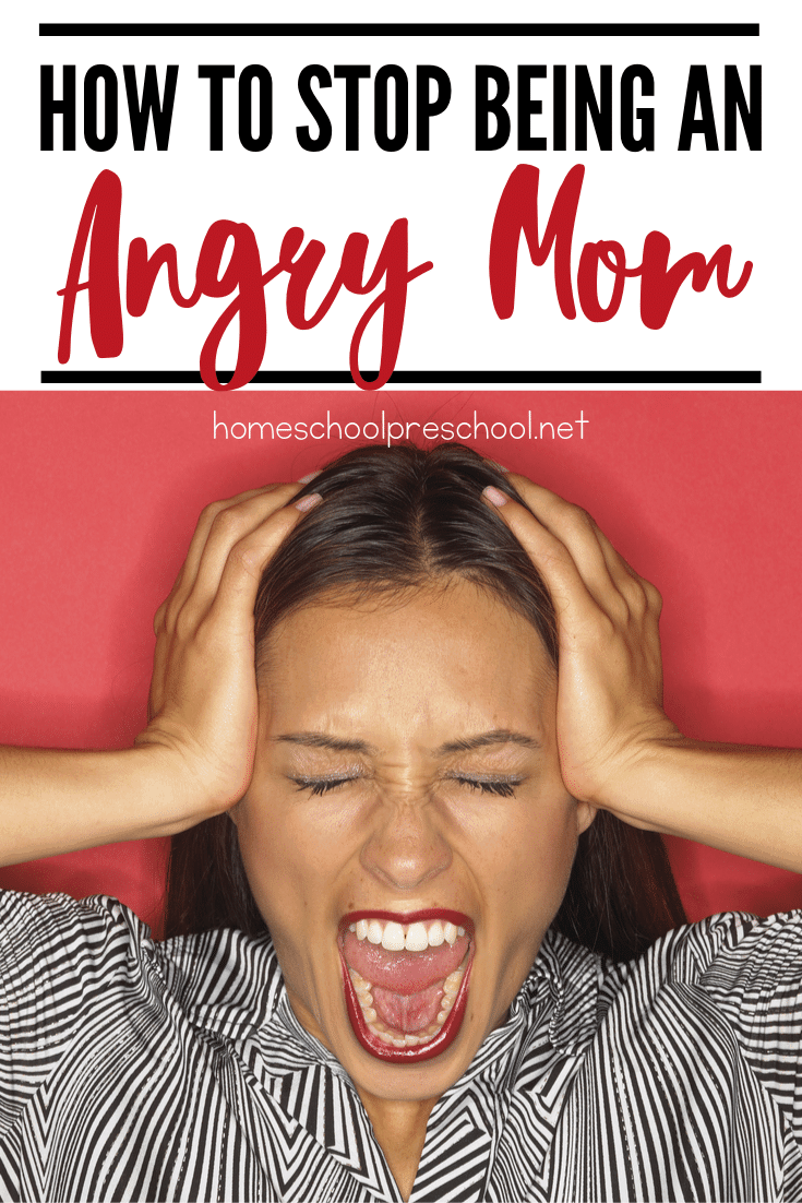 Tired of being angry? I am! I'm tired of looking in their eyes after I've yelled - again - seeing the hurt I've caused. How can we stop being an angry mom?