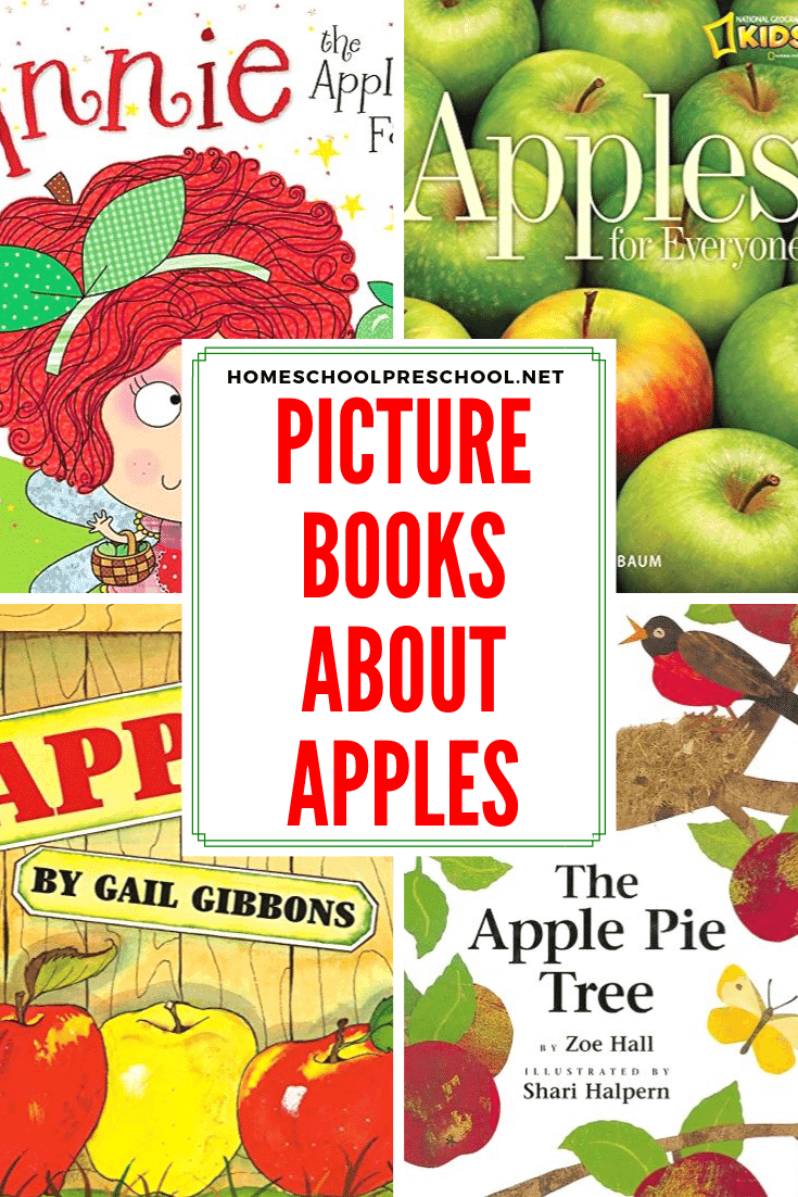 These preschool apple books are ripe for the pickin' and your little ones are sure to love each one. Fill your autumn book basket with books from this list.