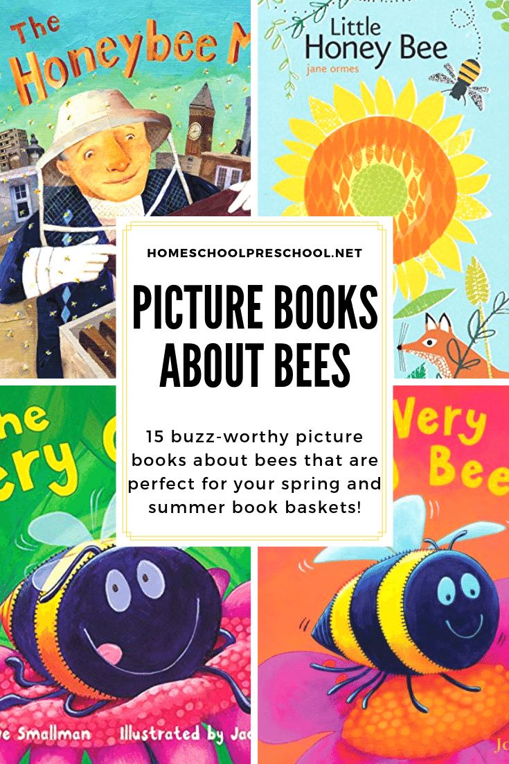 Spring has sprung! Celebrate spring with a basket full of picture books about bees! Here are 15 of our favorites to get you started.