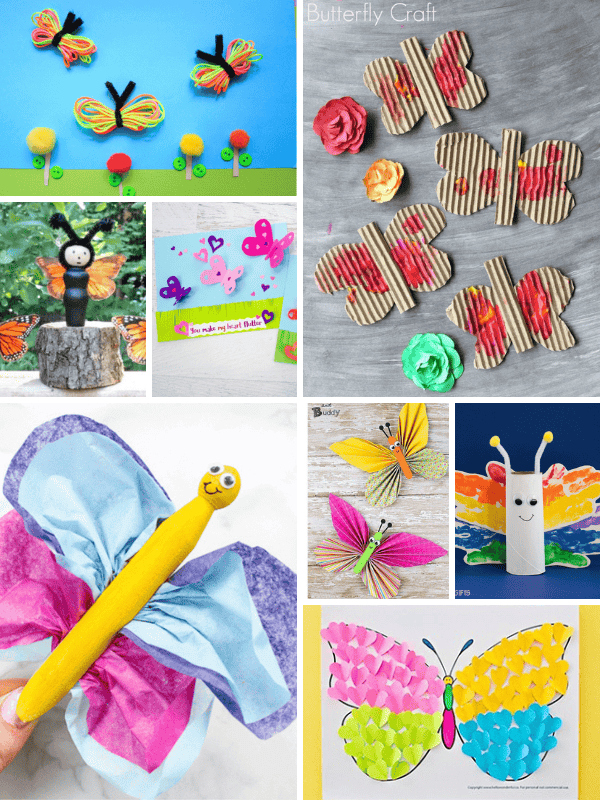 Butterfly Crafts for Preschoolers