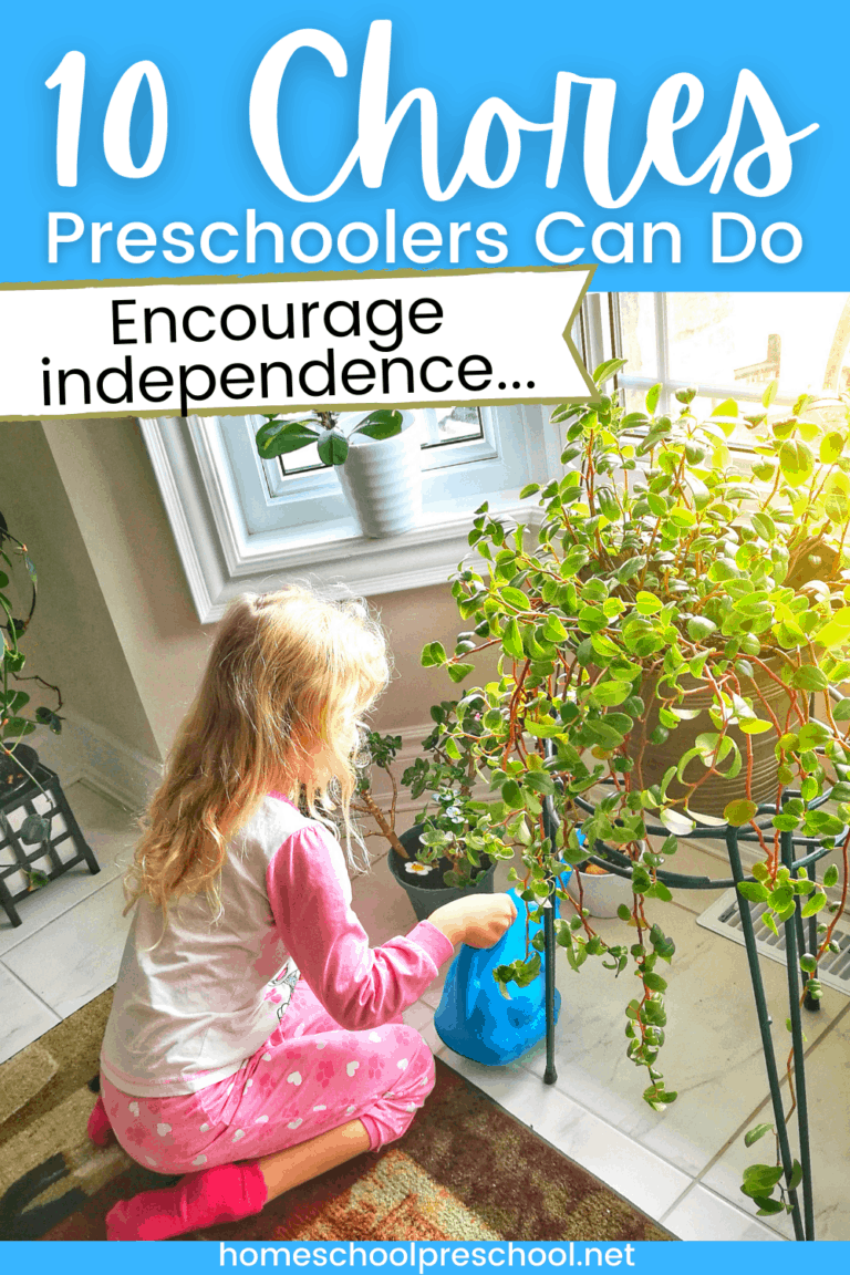 Chores Preschoolers Can Do