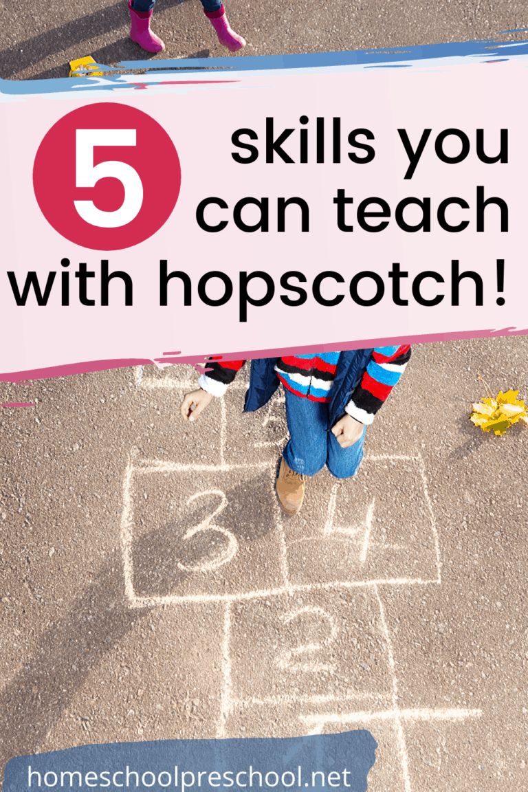 Hopscotch Game for Preschoolers