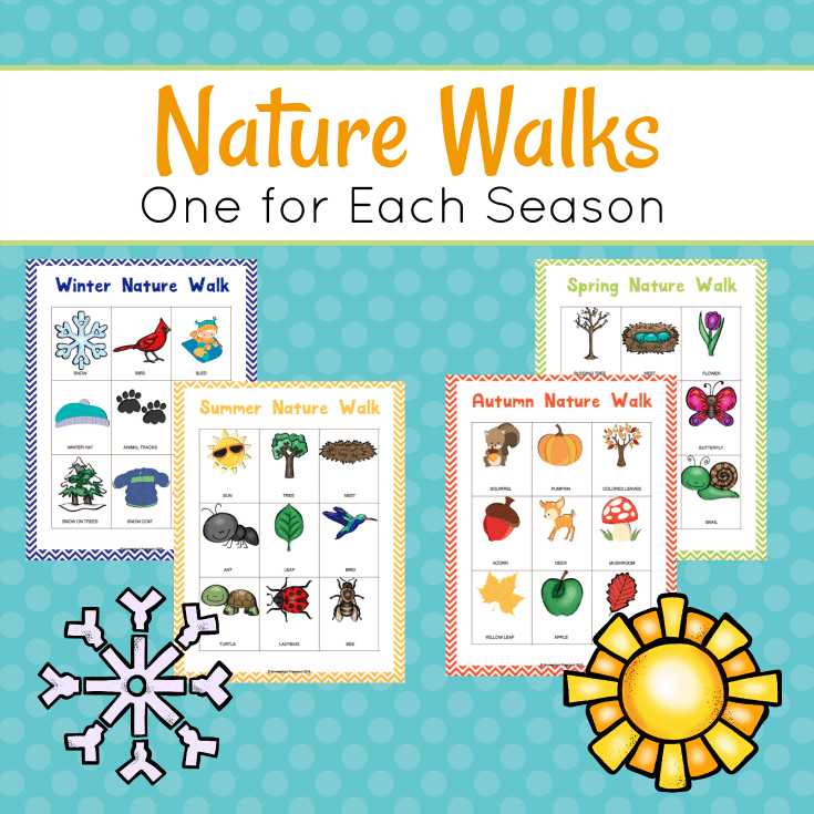 Do your preschoolers love being outdoors? Do they love exploring nature? If so, they're sure to love taking a nature walk with you.