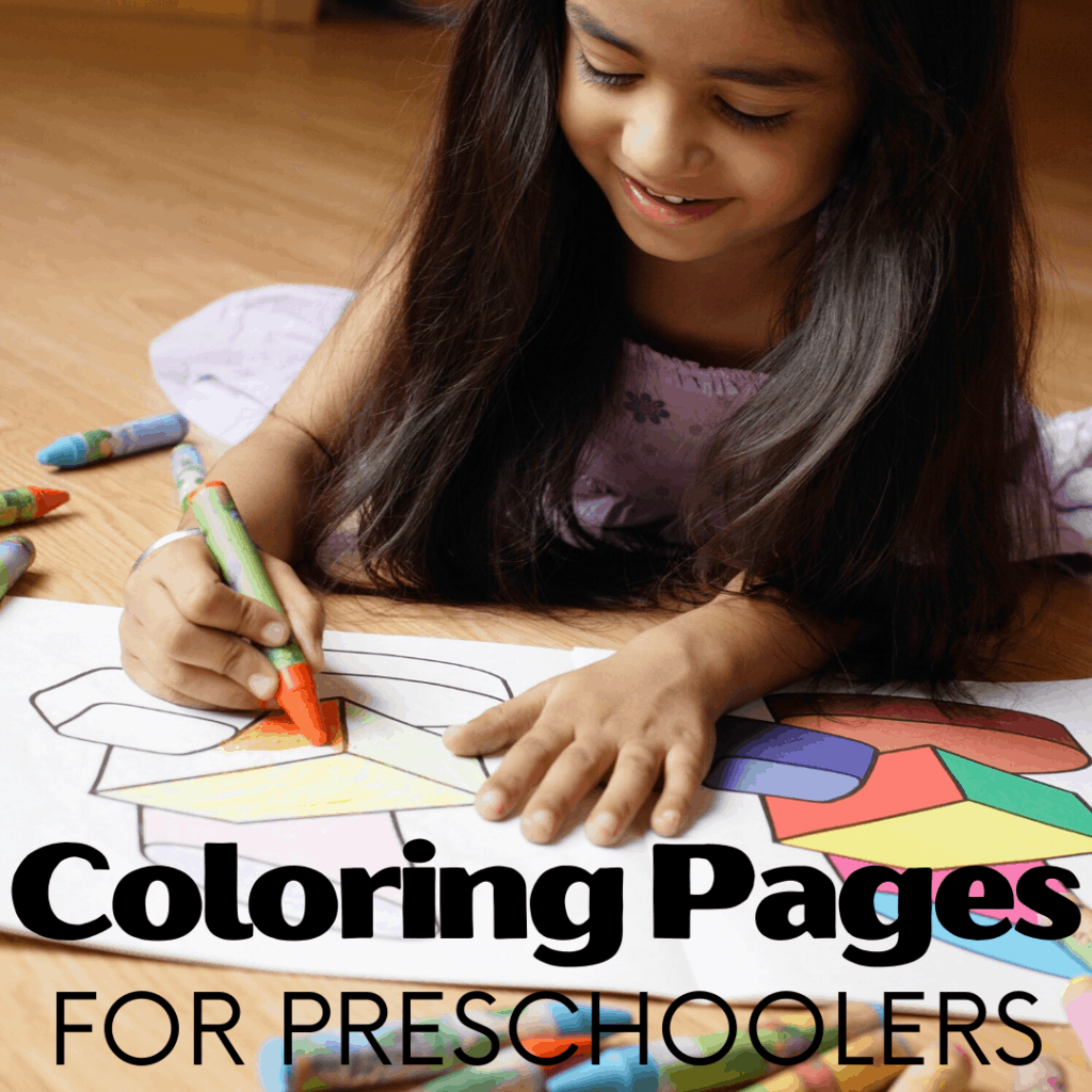 These Preschool Coloring Pages are the perfect addition to your preschool unit studies or quiet time activities. You’re definitely not going to want to miss these awesome free printables! 