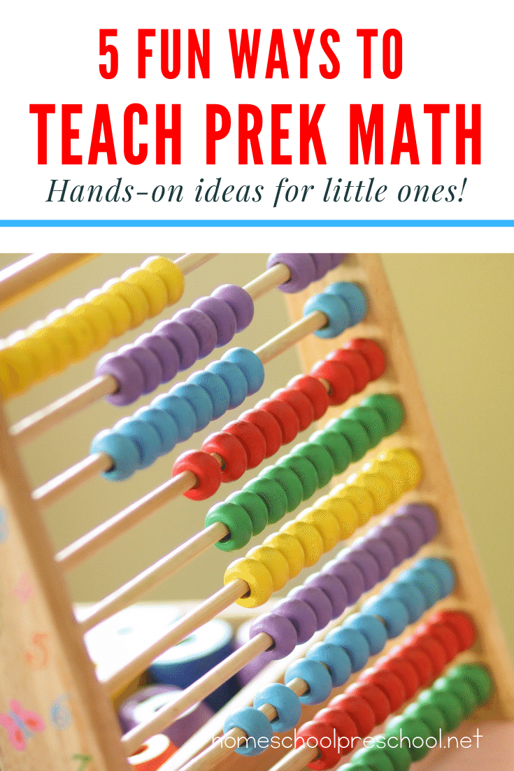 5 Fun Ways to Teach Preschool Math