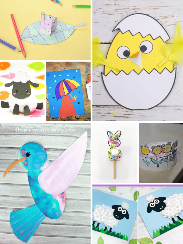 Printable Spring Crafts