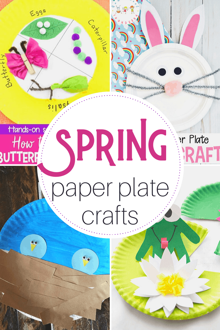 Don't miss this amazing collection of spring paper plate crafts! With over 50 paper plate crafts to choose from, you'll never run out of ideas!