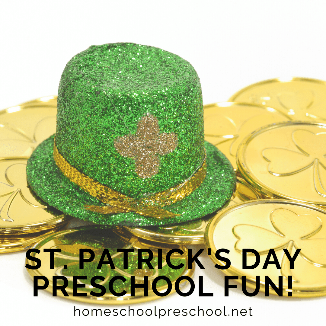 These St Patrick's Day activities for preschoolers will get your little ones in the spirit of leprechauns, lucky charms, and pots of gold at the end of the rainbow!