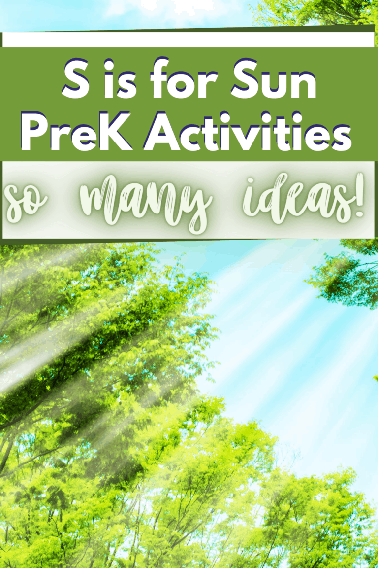 Sun Activities for Preschool