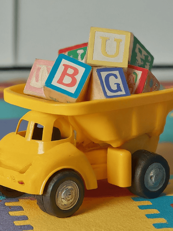 Dump Truck Alphabet Game