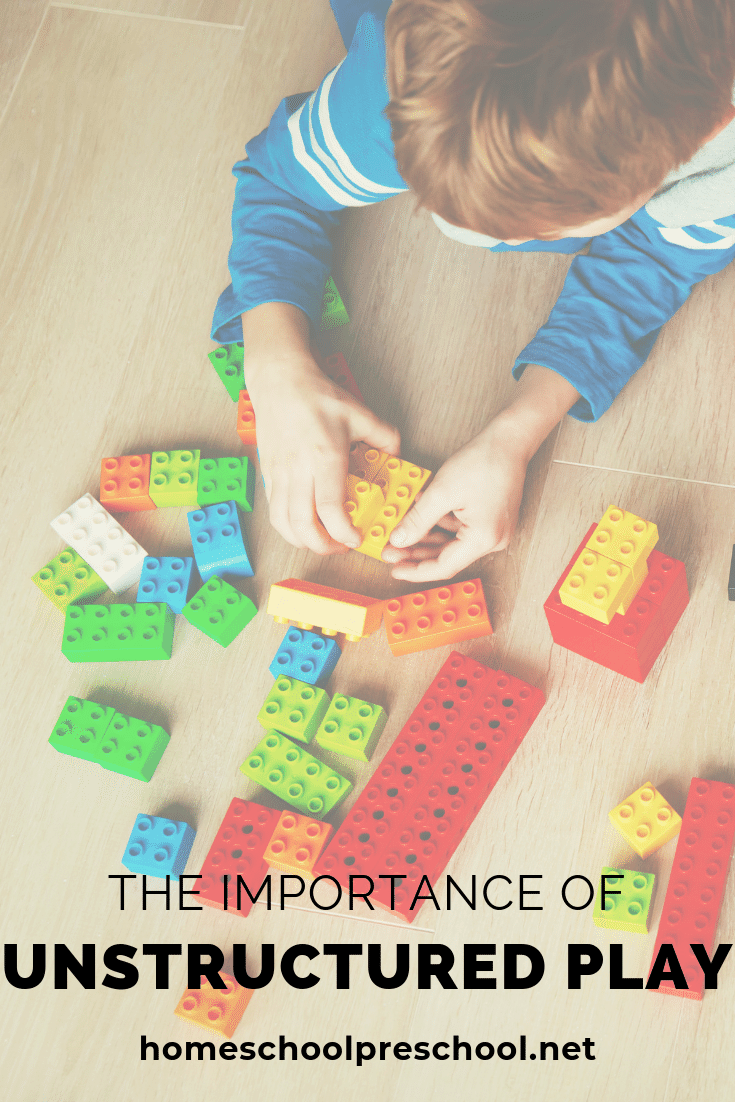 Unstructured play time is important for a child's development. Discover what unstructured play is and the benefits of including it in your child's day.