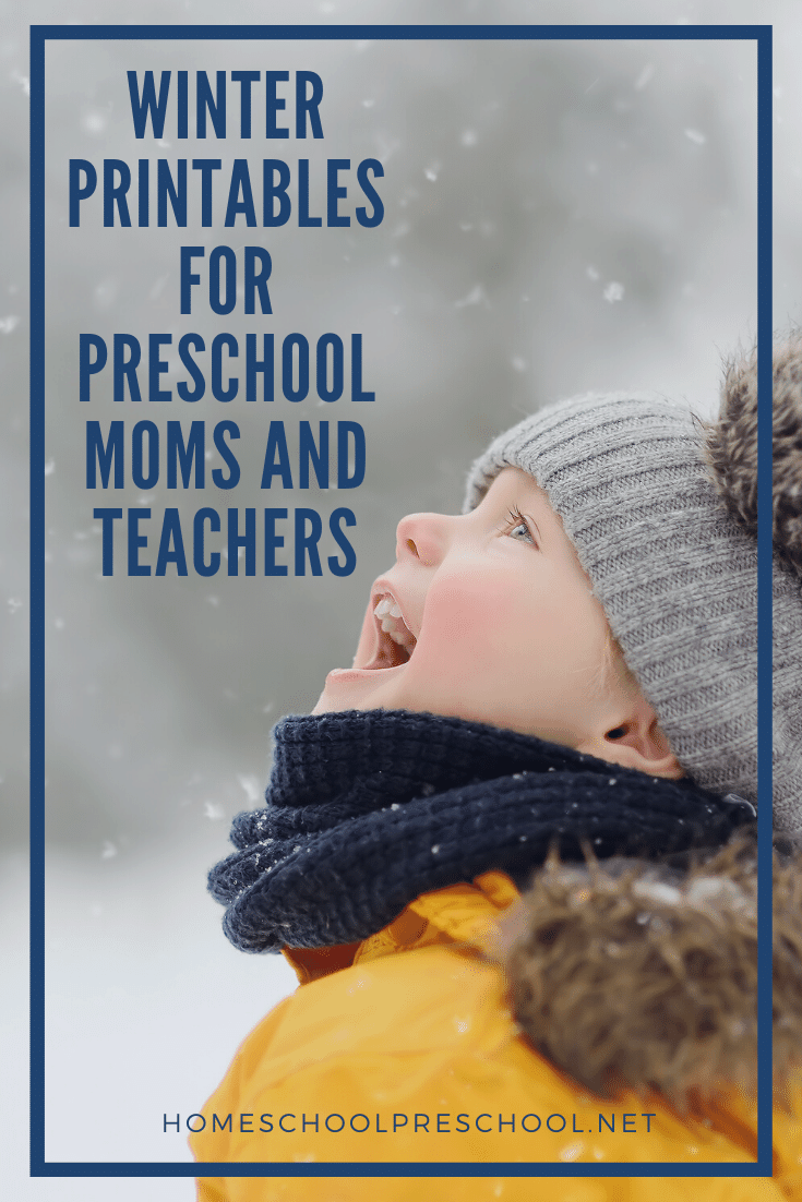 Looking for something fun to do with your preschoolers? These free winter printables for preschool are just what you need to teach your little ones this season.